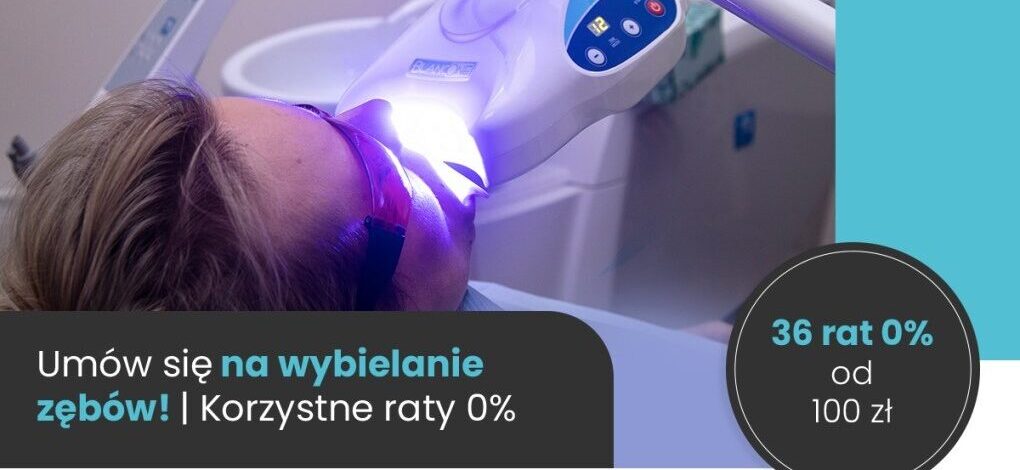 Wybielanie raty 0%